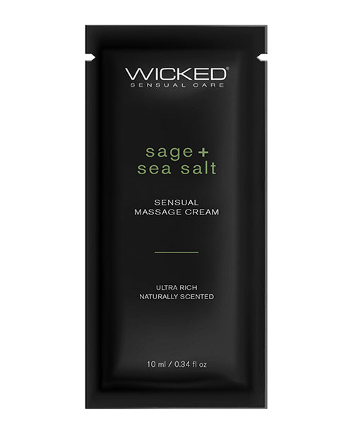 Wicked Sensual Care Wicked Sensual Care Sage & Sea Salt Massage Cream - .34 oz