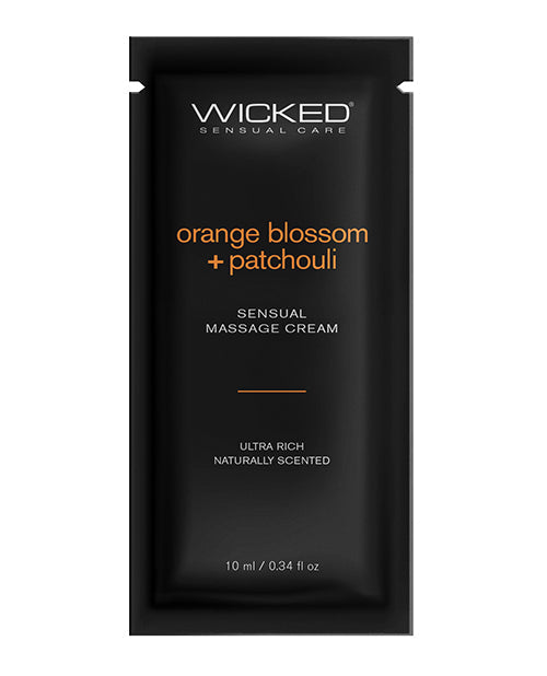 Wicked Sensual Care Wicked Sensual Care Orange Blossom & Patchouli Massage Cream - .34 oz
