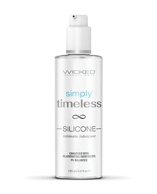 Wicked Sensual Care Wicked Sensual Care Simply Timeless Silicone Lubricant - 4 oz