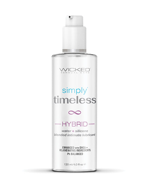 Wicked Sensual Care Wicked Sensual Care Simply Timeless Hybrid Water & Silicone Lubricant - 4 oz