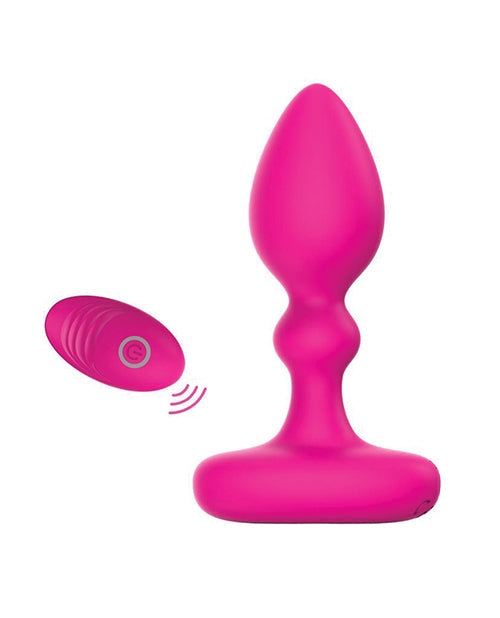 Pink Elephant Pink Elephant Lil Rumble Rechargeable Vibe w/Remote - Pink