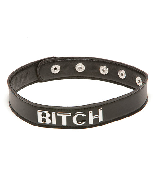 XPlay XPlay Talk Dirty to Me Collar - Bitch