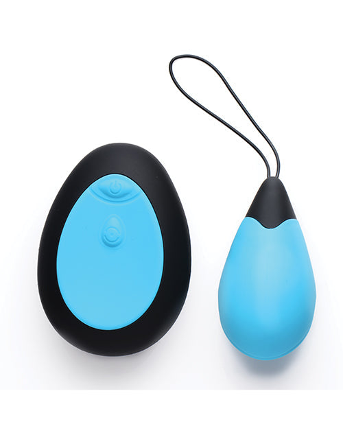 Bang! Bang! 10X Silicone Vibrating Egg - Blue