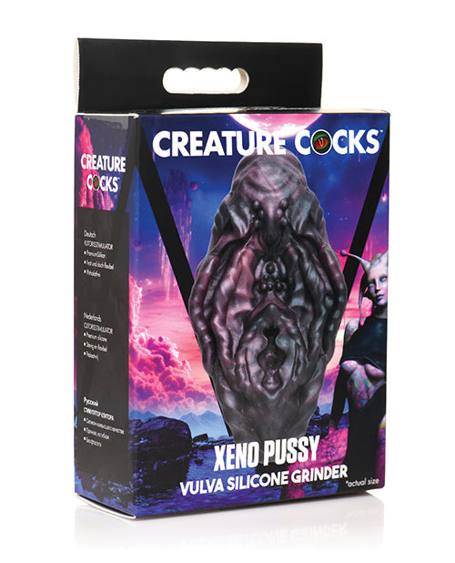 Creature Cocks Creature Cocks Xeno Pussy Vulva Silicone Grinder - Multi Color