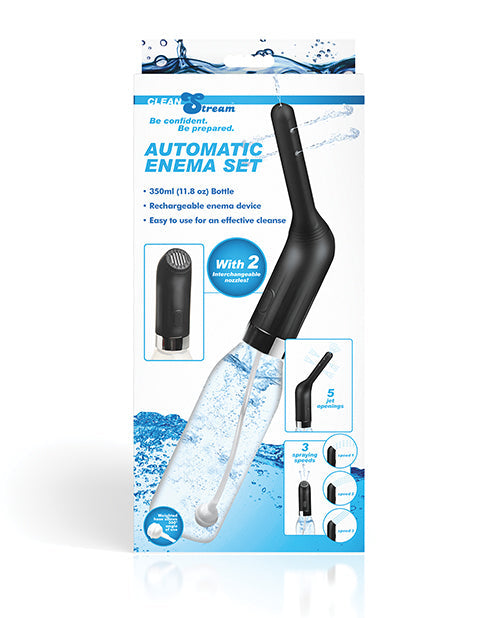 XR Automatic Travel Enema Set w/2 Nozzles - 350 ml