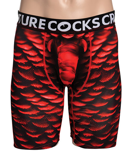 Creature Cocks Creature Cocks - Creature Wear Horny Devil Demon Boxer Shorts - LG