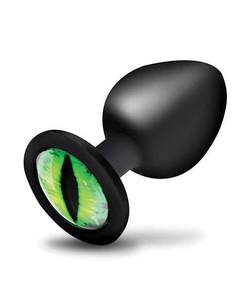 Creature Cocks Creature Eye Green Eye Silicone Butt Plug - Large