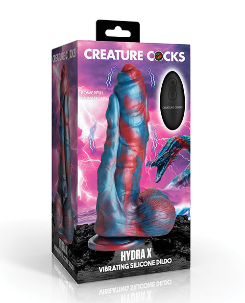 Creature Cocks Creature Cocks Hydra Vibrating Silicone Dildo
