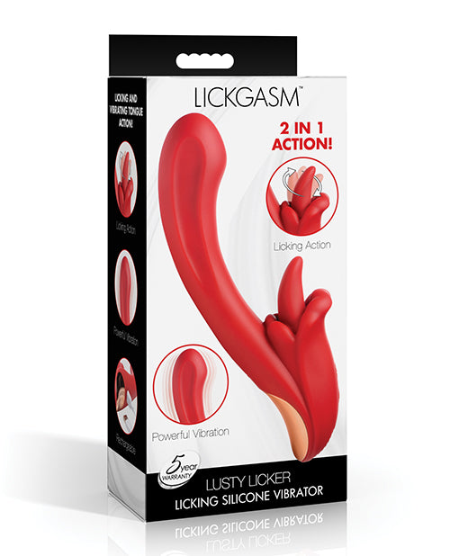Lickgasm Lickgasm Lusty Licker Licking Silicone Vibrator