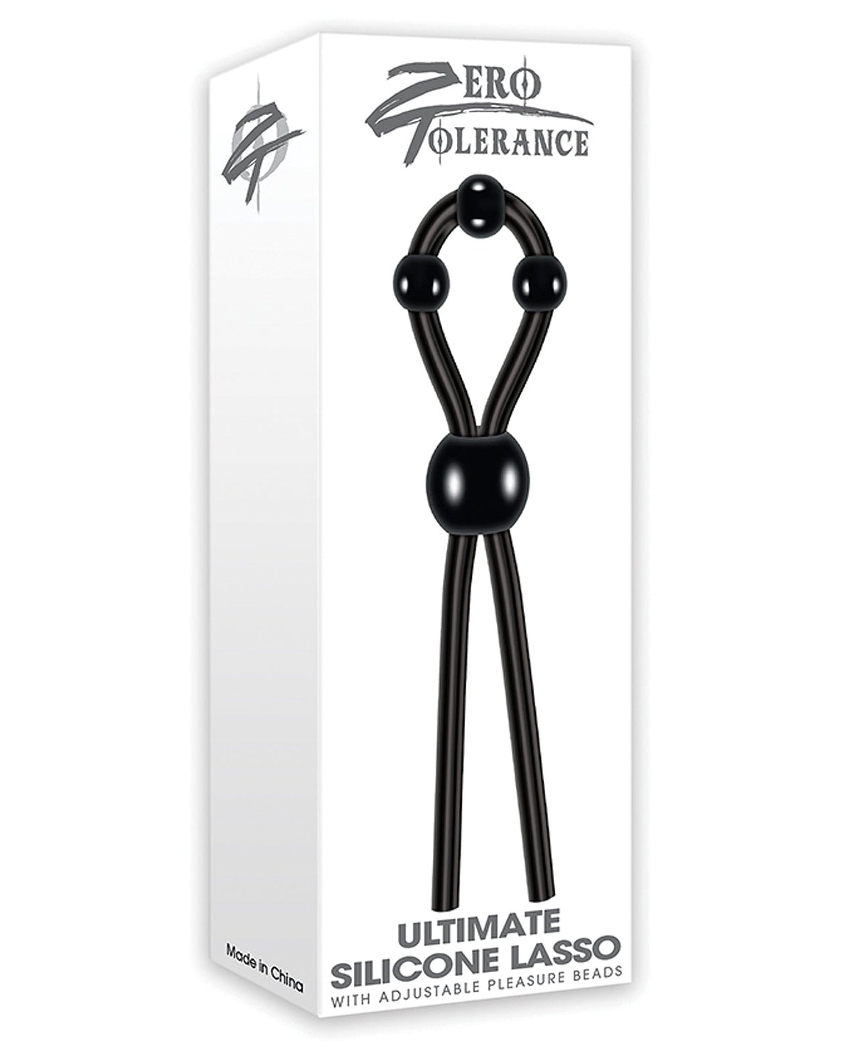 Zero Tolerance Zero Tolerance Ultimate Lasso Cock Ring - Black