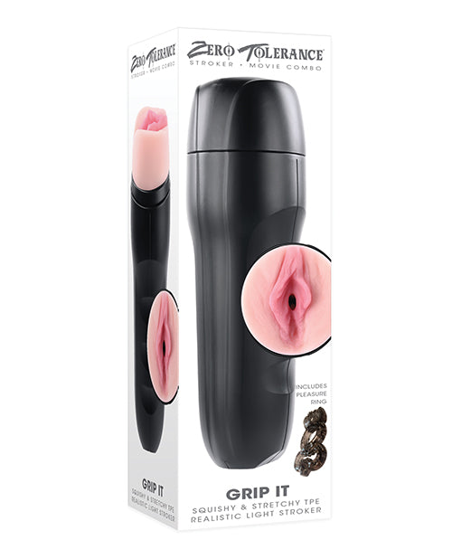 Zero Tolerance Zero Tolerance Grip It Vaginal Stroker - Light