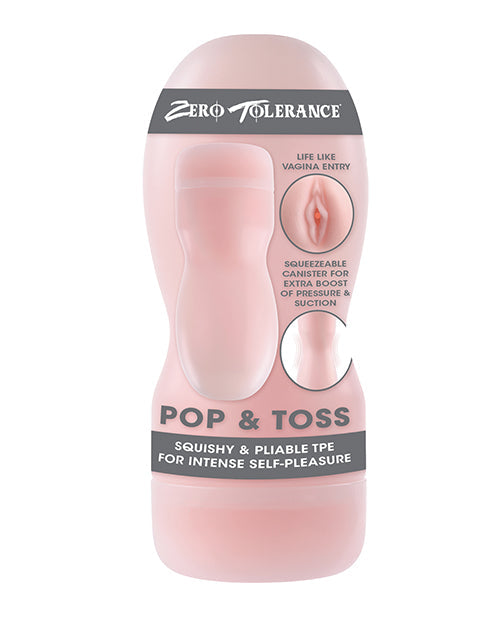 Zero Tolerance Zero Tolerance Pop & Toss Stroker - Light