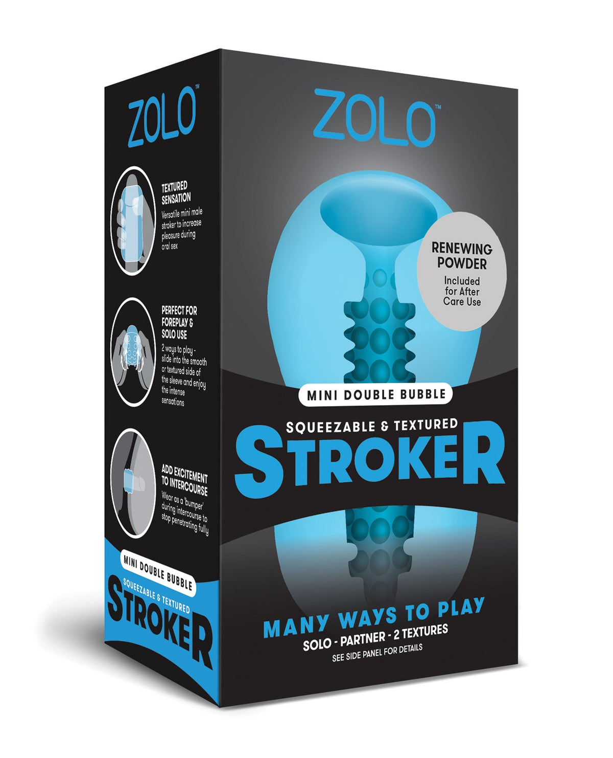 ZOLO ZOLO Mini Double Bubble Stroker - Blue