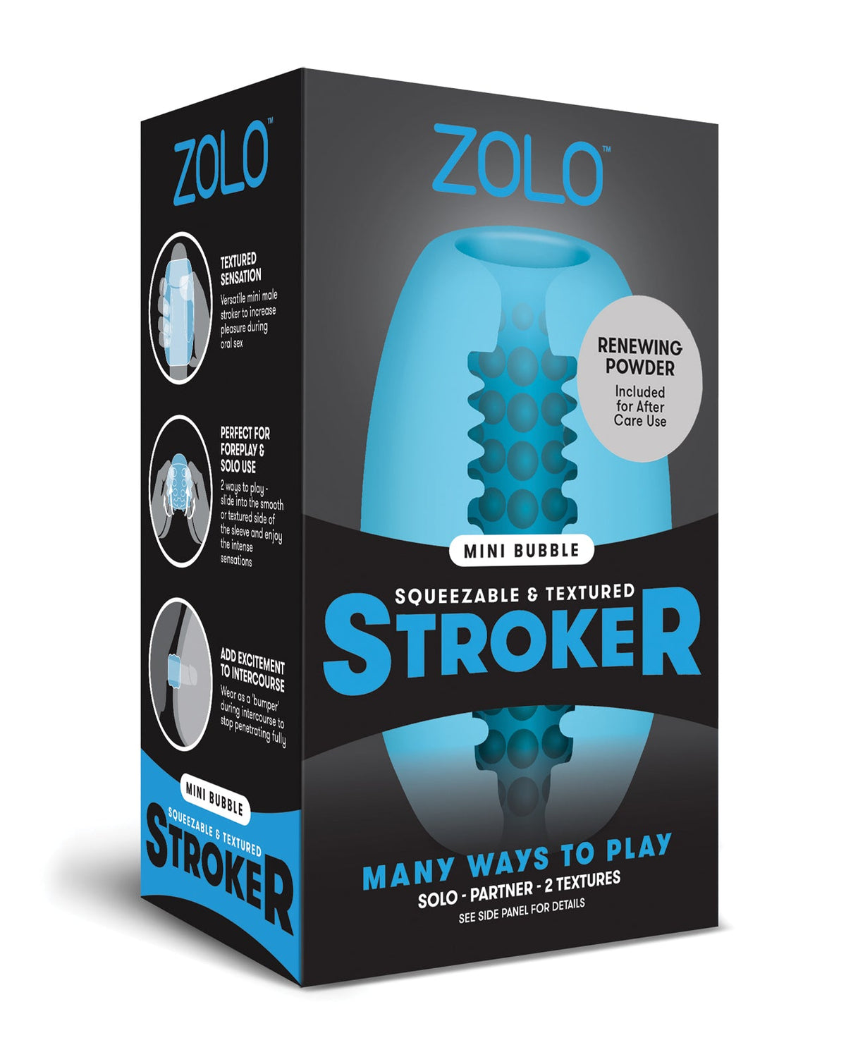 ZOLO ZOLO Mini Bubble Stroker - Blue